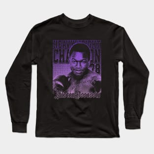 Larry Holmes Distressed Gradient 6 Long Sleeve T-Shirt